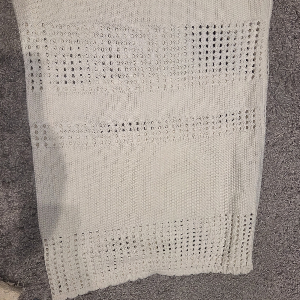 Forever 21 White Crochet Knit Maxi Dress - Picture 2 of 3